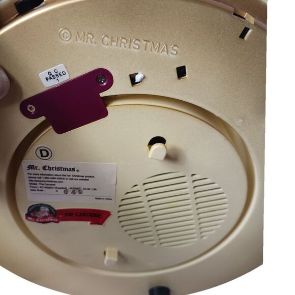 Mr. Christmas Carousel Holiday Carousel With Lights & Music multicolor - Picture 10 of 11